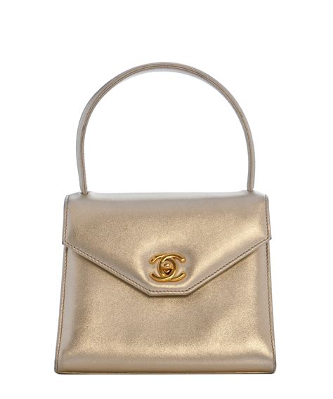 pricing for vintage chanel gold metallic camera bag|vintage chanel full flap bag.